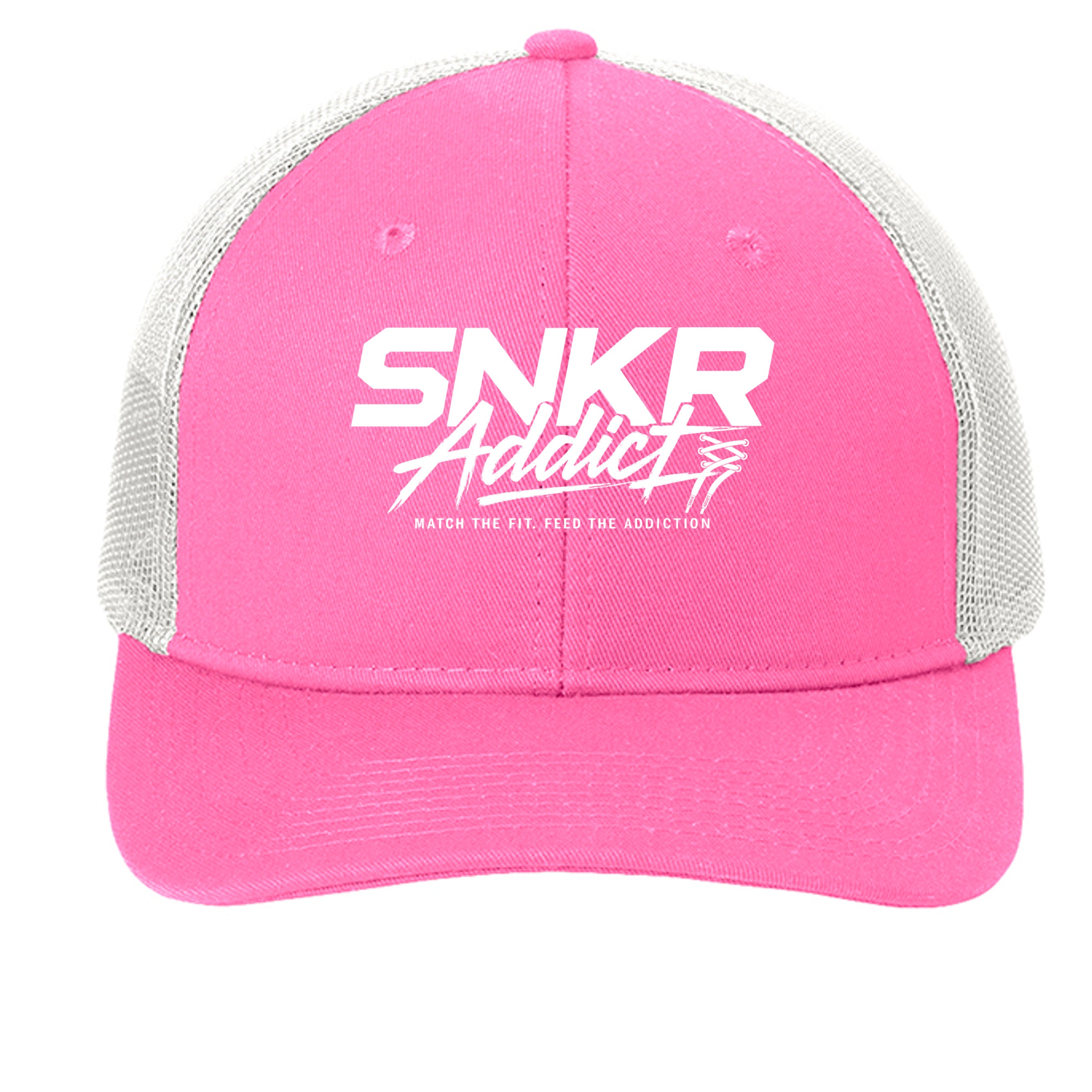 True Pink/ White - C402 - FRONT